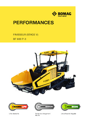 Finitrici stradali gommate Bomag BF 600 P-3 S 600