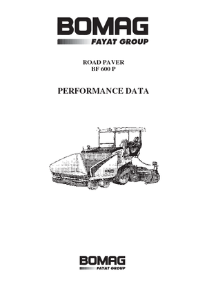 Finitrici stradali gommate Bomag BF 600 P-HSE