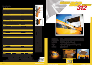 Finitrici stradali gommate BGP BGP 312