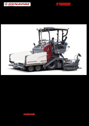 Finitrici stradali gommate Dynapac F1800W