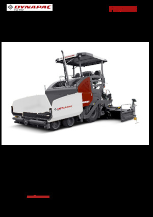 Finitrici stradali gommate Dynapac F2500WS