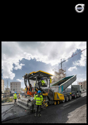 Finitrici stradali gommate Volvo P6870D ABG 