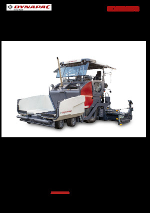 Finitrici stradali gommate Dynapac SD2500WS