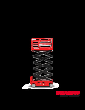Piattaforme aeree verticali a pantografo su ruote Manitou 120 SE S3