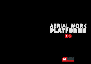 Piattaforme aeree verticali a pantografo su ruote MAGNI ES0607EP