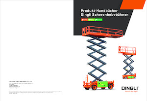 Piattaforme aeree verticali a pantografo su ruote Dingli JCPT3225HRT