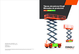 Piattaforme aeree verticali a pantografo su ruote Dingli JCPT3225HRT