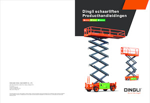 Piattaforme aeree verticali a pantografo su ruote Dingli JCPT3225HRT