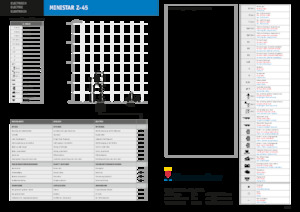 Piattaforme aeree verticali a pantografo su ruote MBB Holland-Lift Ministar Z 45 EL 8