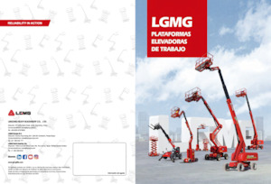 Piattaforme aeree verticali a pantografo su ruote LGMG  S0812EII 