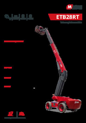 Piattaforme aeree telescopiche gommate MAGNI ETB28RT