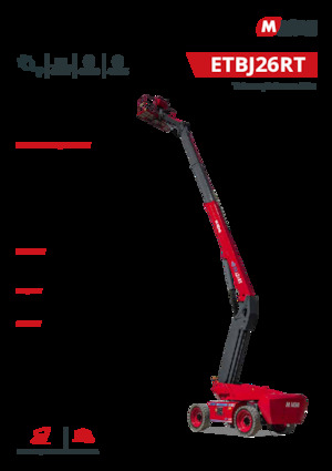 Piattaforme aeree telescopiche gommate MAGNI ETBJ26RT