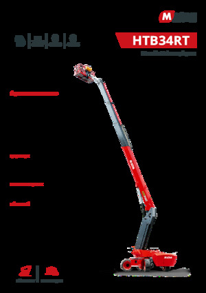 Piattaforme aeree telescopiche gommate MAGNI HTB34RT