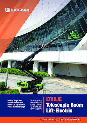 Piattaforme aeree telescopiche gommate Liugong LT20JE