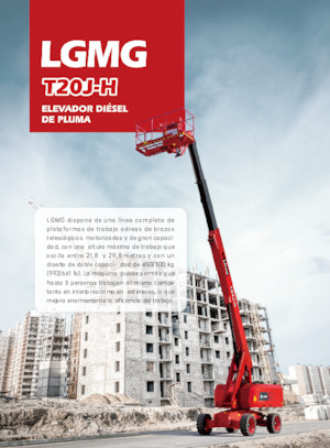 Piattaforme aeree telescopiche gommate LGMG  T20J-H