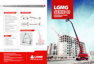 Piattaforme aeree telescopiche gommate LGMG  T28J-H