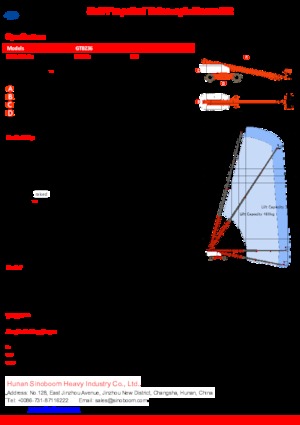 Piattaforme aeree telescopiche gommate Sinoboom GTBZ36