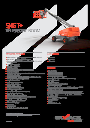 Piattaforme aeree telescopiche gommate Skyjack SJ 45 T+