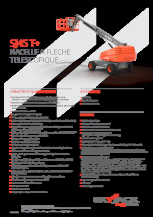Piattaforme aeree telescopiche gommate Skyjack SJ 45 T+
