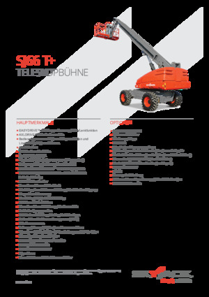 Piattaforme aeree telescopiche gommate Skyjack SJ 66 T+