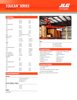 Piattaforme aeree verticali JLG 20E