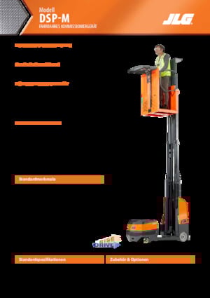 Piattaforme aeree verticali JLG DSP-M