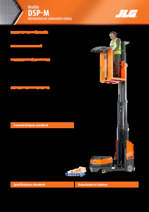 Piattaforme aeree verticali JLG DSP-M