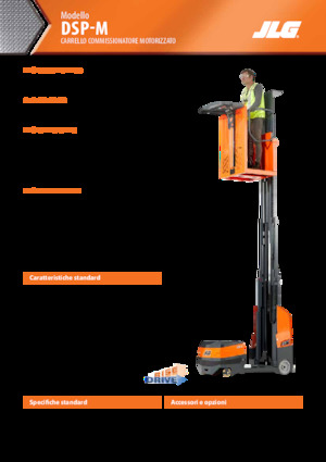 Piattaforme aeree verticali JLG DSP-M
