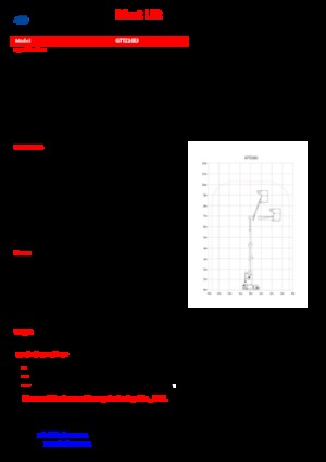 Piattaforme aeree verticali Sinoboom GTTZ10EJ
