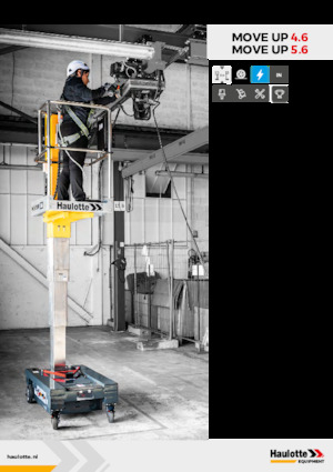 Piattaforme aeree verticali Haulotte Move Up 5.6 