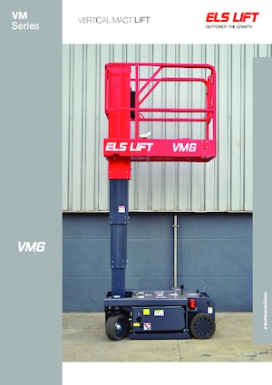 Piattaforme aeree verticali ELS Lift VM6