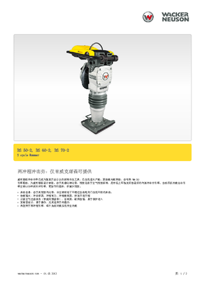 Costipatori Diesel e Benzina Wacker BS 60-2, 11