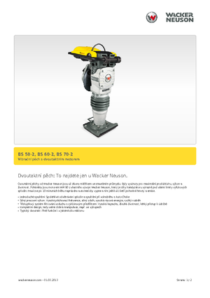 Costipatori Diesel e Benzina Wacker BS 60-2, 11