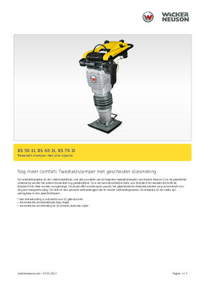 Costipatori Diesel e Benzina Wacker BS 50-2i 11