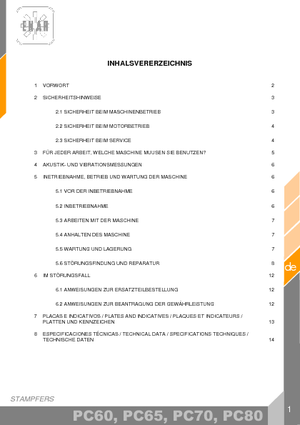 Costipatori Diesel e Benzina Enar PC 65 R2T