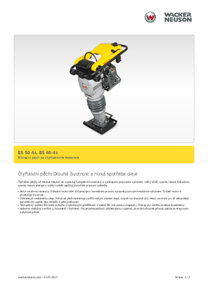Costipatori Diesel e Benzina Wacker Neuson BS 60-4 As 11
