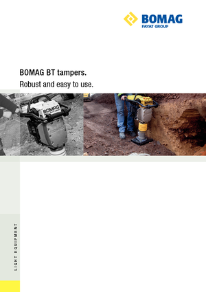 Costipatori Diesel e Benzina Bomag BT 60/4