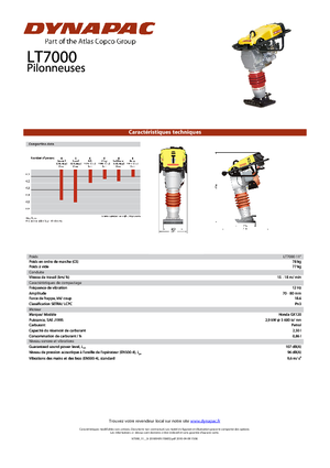 Costipatori Diesel e Benzina Dynapac LT 7000