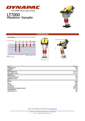 Costipatori Diesel e Benzina Dynapac LT 7000