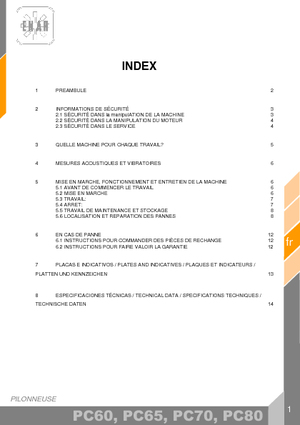 Costipatori Diesel e Benzina Enar PC 80 H4T