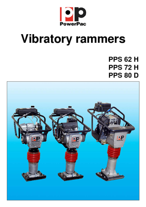 Costipatori Diesel e Benzina PowerPac PPS 62 H