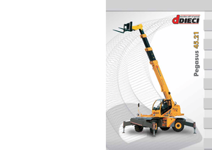 Sollevatori telescopici con torretta girevole Dieci Pegasus 45.21
