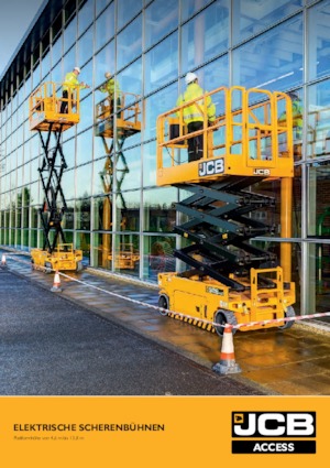 Piattaforme aeree verticali a pantografo su ruote JCB S3246E 