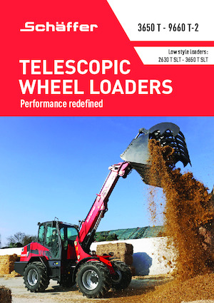 Mini caricatore frontale Schäffer 8620 T-2