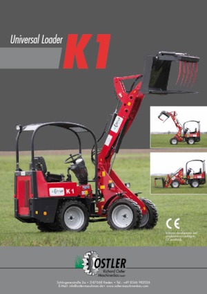 Mini caricatore frontale Ostler K1