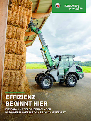 Mini caricatore frontale Kramer KL37.8T