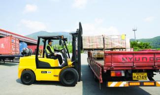 Carrelli elevatori frontali a gas Hyundai 35L-7A
