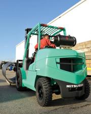 Carrelli elevatori frontali a gas Mitsubishi FG45N