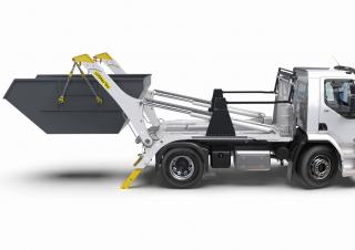 Autocarri con cassone ribaltabile a tazze Palfinger ST 18 TEC