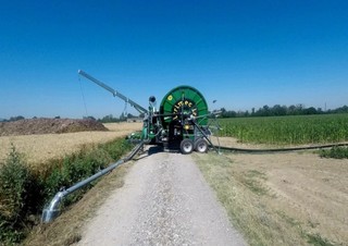 Tecnologia di irrigazione Avvolgitubo Irrimec Master Range MF3 MP 135 TG